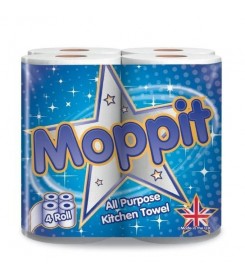 Moppit All Purpose 2ply Kitchen Towel 4pk